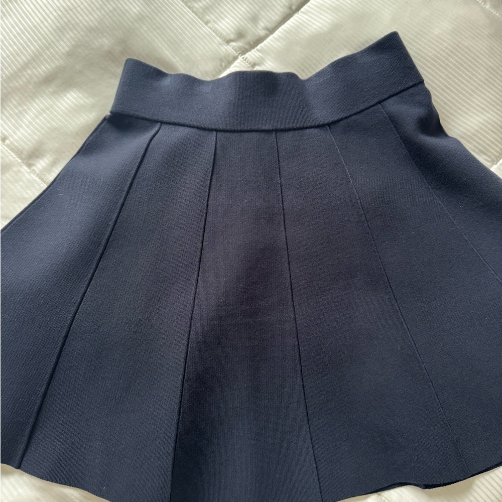 NWT Club Monaco Navy Skater Skirt - Picture 2 of 5